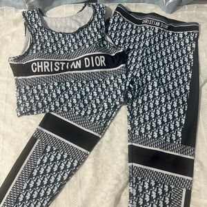 Dior Black and White Women's Jumpsuit